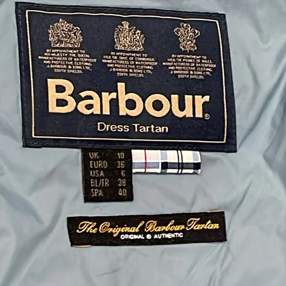 Barbour Hoxa Quilted Coat Women's 6 Sage/Ancient Solid Funnel Neck Full-zip L/S